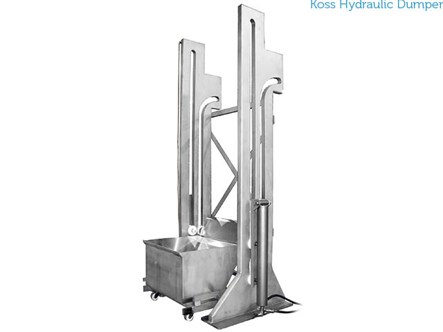 Hydraulic Column Lift Dumper Industrial Processing